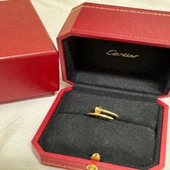 Cartier 卡地亞 JUSTE UN CLOU釘子戒指 750 玫瑰金