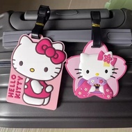 luggage tag Cartoon Cartoon KT Cat hellokitty Luggage Tag Card Holder Suitcase Luggage Tag Backpack 