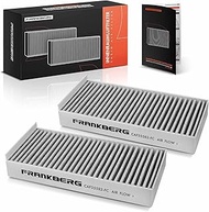 Frankberg 2x Cabin Air Filter Pollen Filter with Activated Carbon Compatible with 1 Series F40 116-1