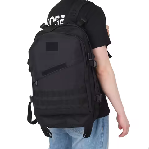 40L Military Tactical Backpacks Molle Army Assault Pack Waterproof Rucksacks with Patch 3 Day Bug Ou