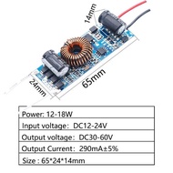 【Worth-Buy】 Led Power Supply 12-18w 300ma Driver Adapter Dc12-24 To Dc30-60v Lighting Transformer For Led Light Downlight