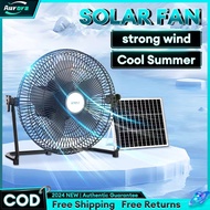Solar Fan Rechargeable Energy Kipas Solar Fan 16inch Solar Fan Outdoor Solar  kipas camping kipas me