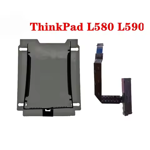 Two Sets New Genuine Laptop SATA SSD HDD Bracket Cable for Lenovo ThinkPad L580 EL580 L590 L480 L490