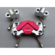 TUTUP RAISER STANG BAR CLAMP VIXION BYSON CB150R SCORPIO DLL