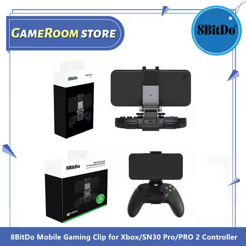 8BitDo Mobile Phone holder Gaming Clip for Xbox Controllers/for Pro 2 /SN30 Pro Gaming Stands Extend