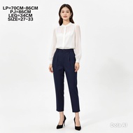 CELANA ANGKLE PANTS HW WANITA 7/9 TALI SERUT BRAND WEGO MADE IN JAPAN