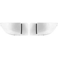 Fog Light Cover Fit for Impreza STI 04-05, 1 Pair ABS Front Fog Light Bezel (White)
