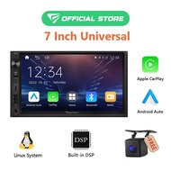 Eonon Linux Double Din Car Player for Bezza Axia Wira Viva Apple CarPlay Android Auto X3 7 inch