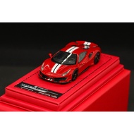 Rotating Wheel 1/64 Ferrari 488 Pista Spider ROSSO CORSA