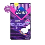 Libresse Long & Wide Fit Night Wing 41cm x 6S