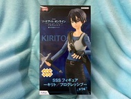 [ 罕有 日版 ‼️]  FuRyu 出品 刀劍神域 劇場版 Progressive 無星夜的詠嘆調 桐人21cm 模型 ( sao Sword Art Online kirito 桐谷和人 公仔 f