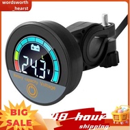 DC 7-100V LED Digital Voltmeter 12V-84V Waterproof Voltage Tester Battery Capacity Voltage for Car M