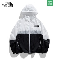 THE NORTH FACE North Ice Silk ครีมกันแดดสำหรับผู้ชายเสื้อกีฬาน้ำหนักเบาระบายอากาศได้ดีและกันรังสียูว