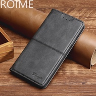 Magnetic Case for Realme 8 8i 8s 8 Pro Leather Flip Phone Case Cover with Card Slot