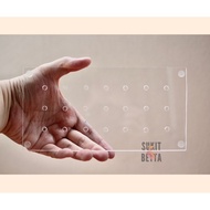 Acrylic Fish Jar Lid Aquarium Cover To Prevent Jumping There Are Ventilation Holes Small Size.