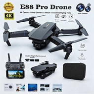 Drone E88 pro RC Quadcopter Drone FPV Mobile WiFi Foldable With 4K HD Camera Height Resistant Mode