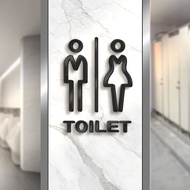 Toilet House Signs Signs Toilet Signs Signs Signs Men Women Toilet House Signs WC Prompt Signs Acryl