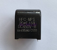 20uf450vdc. Capacitor ซ่อมแอร์ ไดกิ้น ระยะขา28mm