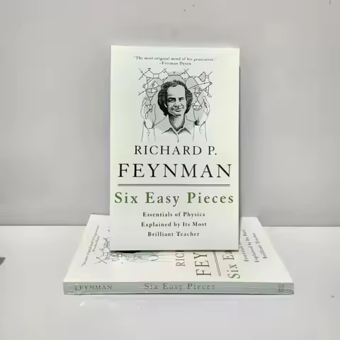 Six Easy Pieces: Feynman Essentials of Physics Explained By Its Most Reading Learning English Books