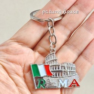 GANTUNGAN Keychain Souvenir Roma Colosseum Italy