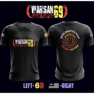VAT 69 Komando "Warisan Darah Perwira" Sublimation T-Shirt  Unisex (Men & Women), Stylish Printed De