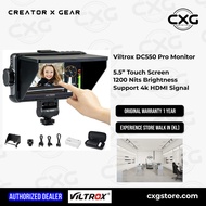 VILTROX Touch Screen Camera Field Monitor with Battery DC-550 Lite 400 Nits / DC-550 Pro 1200 Nits /