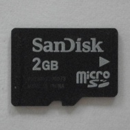 Sandisk 2GB micro SD TF memory card