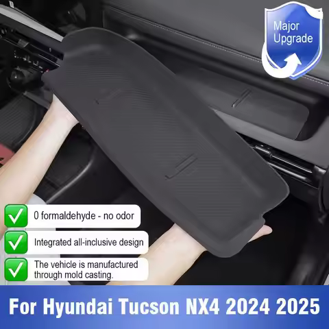 Front Passenger Dashboard Silicone Protective Pad for Hyundai TUCSON NX4 2024 2025 Automotive Interi