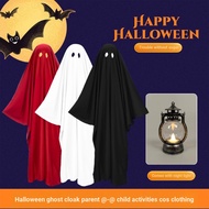 Halloween Ghost Costume Children Adult Prank Playing Ghost Ghost Costume Ghost Clothes Cloak White P