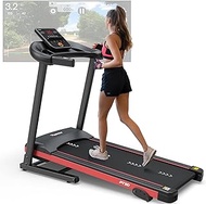 PASYOU Foldable Treadmill for Home - with Bluetooth Connectivity,Compact Treadmill with 15 Pre Programs Heart Rate Monitor Plus