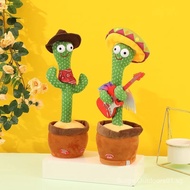 Mydancingcactus Dancing Cactus Singing Speaking Dancing Cactus Birthday Gift Plush Toy