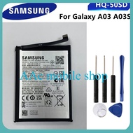 Samsung Original Battery HQ-50SD For Samsung Galaxy A03 A03S Battery 4900/5000mAh  + Free Tools