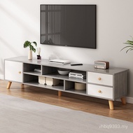 2025 Living Room Storage Integrated Small Apartment TV Cabinet New Style Tea Ming Household Storage 