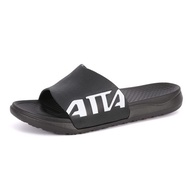 【ATTA】動態調節 5D動態足弓均壓拖鞋-黑白