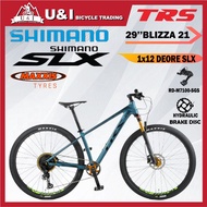 29" TRS BLIZZA 21 SHIMANO SLX 1x12 Speed Alloy Mountain bike Basikal MTB Hydraulic Disc Brake Air Fork