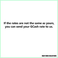 ⋿ ⊖ Laminated Gcash Rate | Laminated Signage