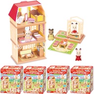 Sylvanian Families Kabaya Mini Series [Complete 4 Packs] Doll House Accessories Miniature Toys