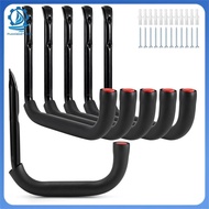 [ituoxiaodrt.8.th] Wall Mounted Organizer Hanger Heavy-Duty Garage Hooks Set for Bikes, Ladders, Too