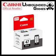 Canon PG-47 PG47 PG 47 Ink Cartridge 100% ORIGINAL (Printer Canon E400/410/460/470/480/3170)