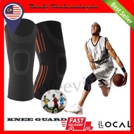 1Pcs Compression Knee Guard Support Brace Pads Sleeves Breathable Sports Basketball Badminton Hiking Pelindung Lutut