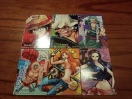 【動漫】精品＊ONE PIECE/航海王/海賊王 小卡*6(魯夫/騙人布/索隆/娜美/羅賓/佛朗基)＊作者：尾田榮一郎