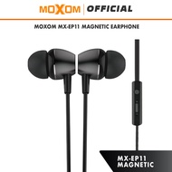 Moxom MX-EP11 Magnetic HiFi Earphone Wired Magnet Earbuds Noise-Isolation For Sports