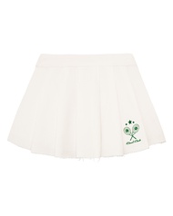 KLOSET On The Court Mini Skirt (LS23-S002) กระโปรงพลีสพร้อมพิมพ์โลโก้
