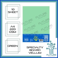 ≈ ∦ ┳ Elit Vellum Board Veco Specialty Board Paper Boards Papers 220GSM Vellum Board A4 [Future Ind