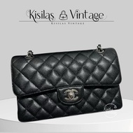 Chanel Caviar CF23 荔枝皮銀扣