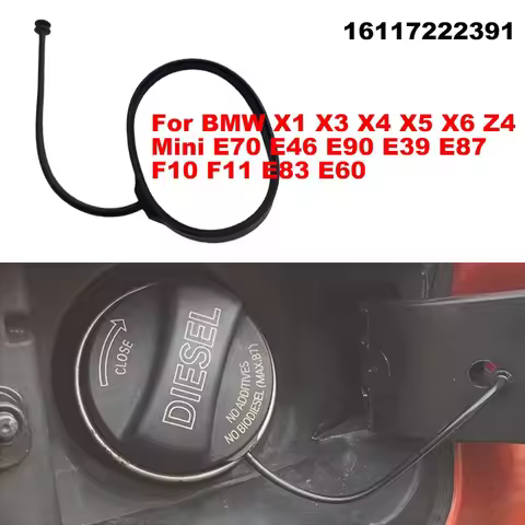 Fuel Oil Tank Cover 16117222391 Cable Sling Gas Cap Rope Line For BMW X1 X3 X4 X5 X6 Z4 Mini E70 E46