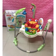 ของแท้. จั๊มเปอร์ Fisher-Price รุ่น Rainforest Jumperoo สภาพสวย 90%(มือสอง)มี2ชุด