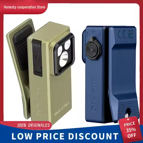 Olight Ultra Oclip Three-Light Magnetic Clip Lamp Portable Edc Flashlight Headlamp