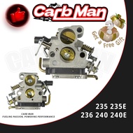 Carburetor For Husqvarna 235 235E 236 240 240E Chainsaw 574719402 545072601