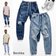 Bershka Ripped Jogger Jeans